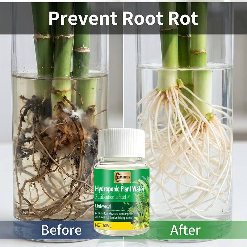 General-Purpose Hydroponic Water Purification Solution Gentle Root Care Promotes Health for Hydroponic Plants