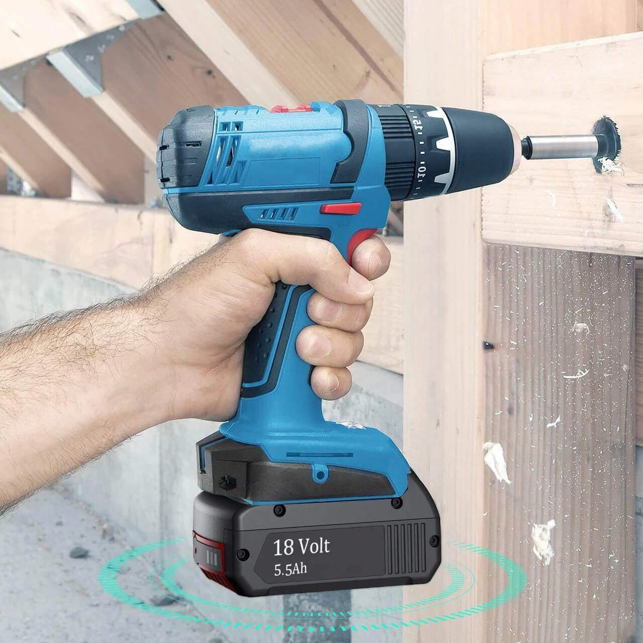 BAT610G + AL1820CV dla Bosch professional 18V 6.0AH Li-ion bateria zastępcza z LED i dla Bosch szybka ładowarka 14.4V-18V