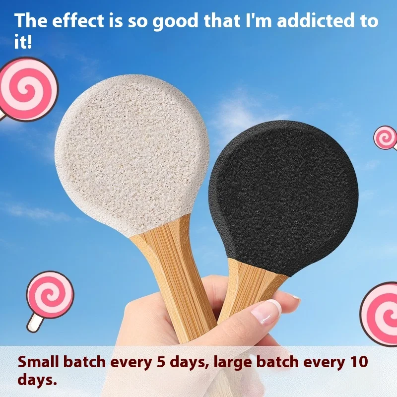 Pés de lavagem de pés de quatro lados para remover pele morta, calos de pedra de moagem de pés, pés de descascar calcanhar