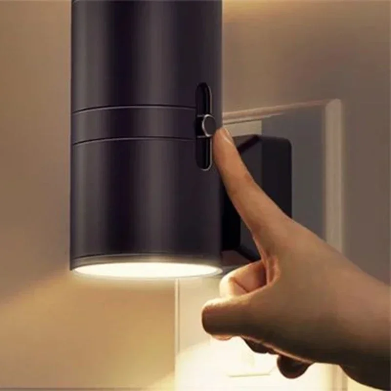 Luce notturna a LED Plug in Sensore dal tramonto all'alba Luminosità regolabile Luci notturne dimmerabili per le scale della camera da letto del corridoio della cucina