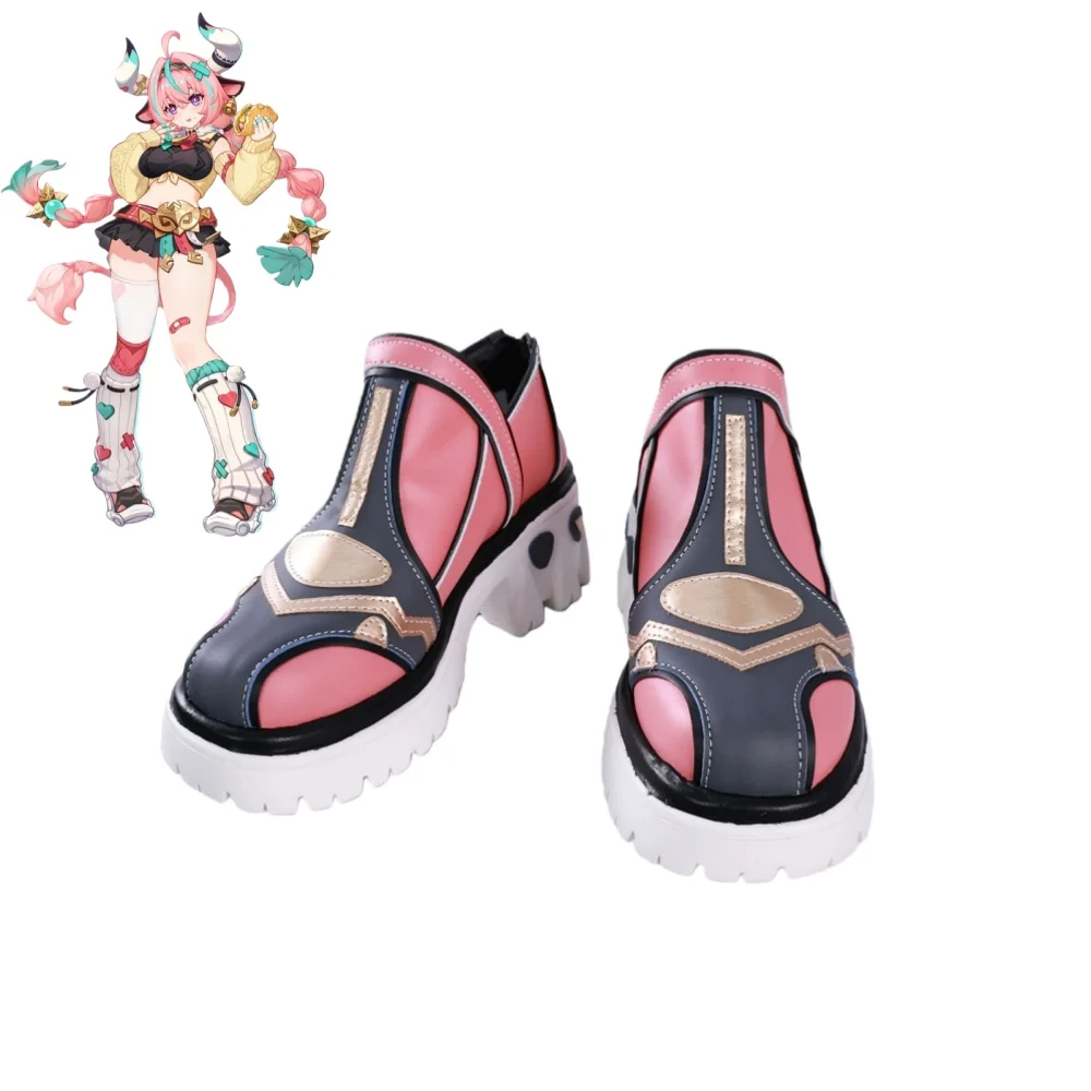 أحذية جينشين إمباكت فاريسا التأثيرية أنيمي إكسسوارات أزياء دعائم لعبة الهالوين لأحذية الرجل والمرأة