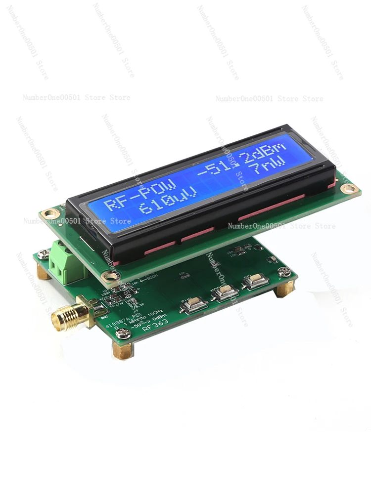 

RF Power Meter 1MHz ~ 10GHz -50 ~ 0dbm Dynamometer Can Set RF Power Attenuation Value