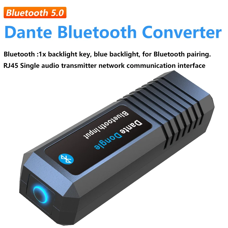 Dante Bluetooth Dongle LNK-DAN-D2 For Dante Network Supports 2 X 1 Channels Of Wireless Audio