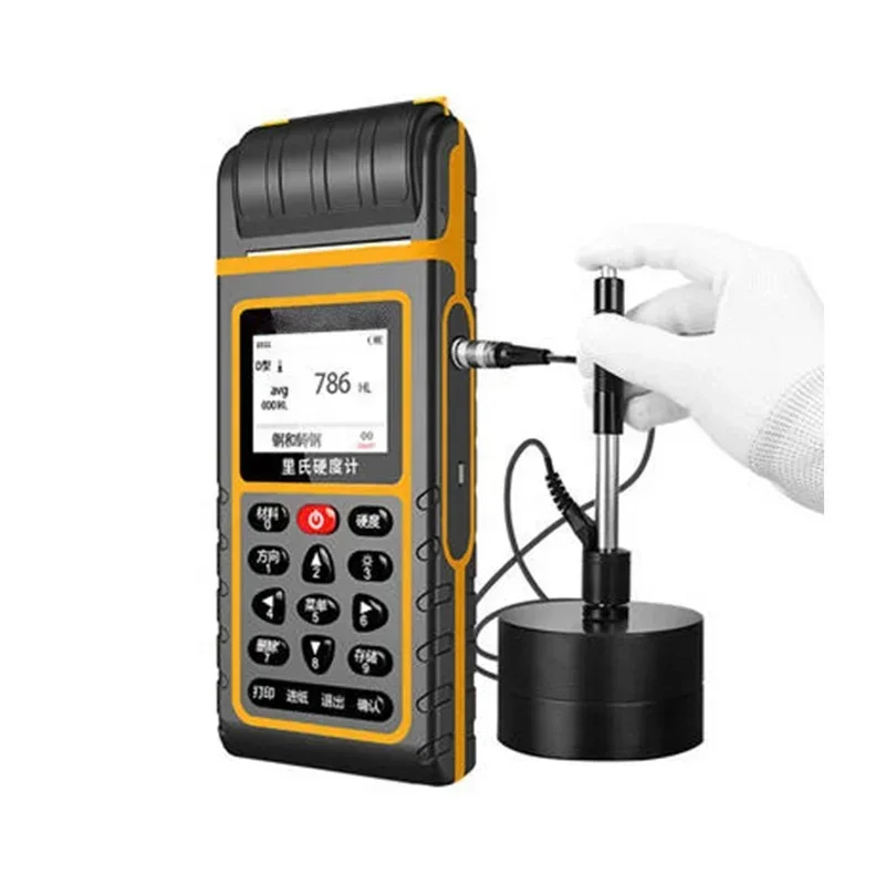 High Accuracy Lab Portable Digital Hardness Tester Durometer for Metal Steel