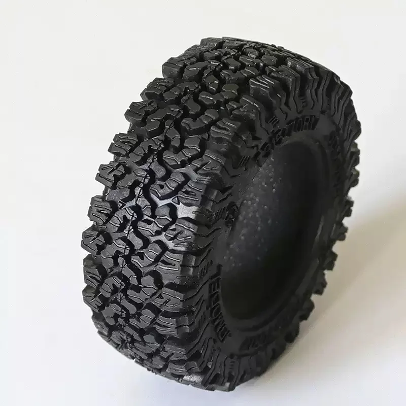 RC 1/14 Simulation Climbing Four Wheel Drive Pickup 1.9 Inch Model Tires for Tamiya Hydraulic Excavator Loader Truck DIY Parts