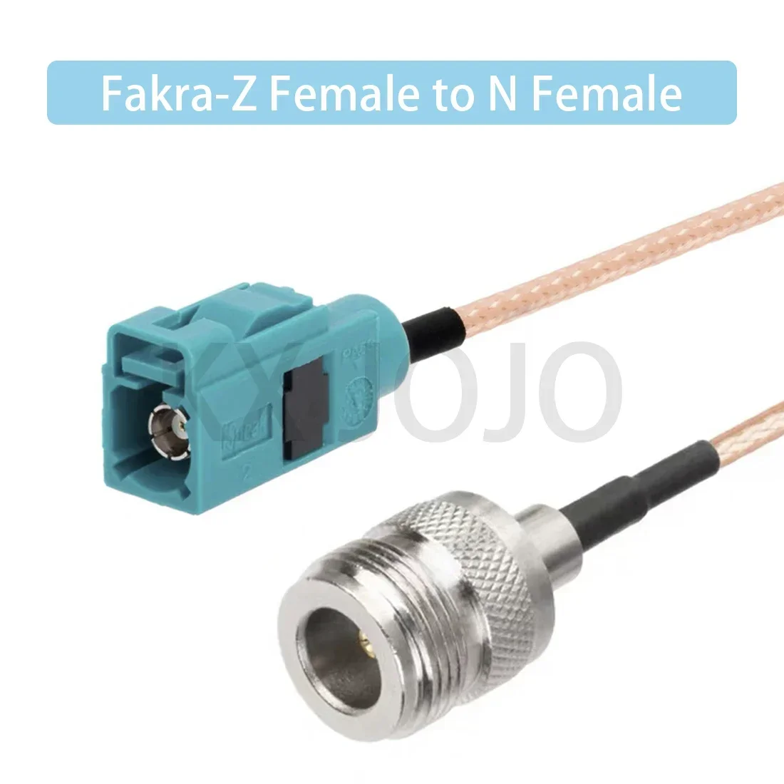 Fakra-Z to N Male/Female RG316 RF Radio Frequency Coaxial Cable Extension of Antenna 10/15/20/30/50cm