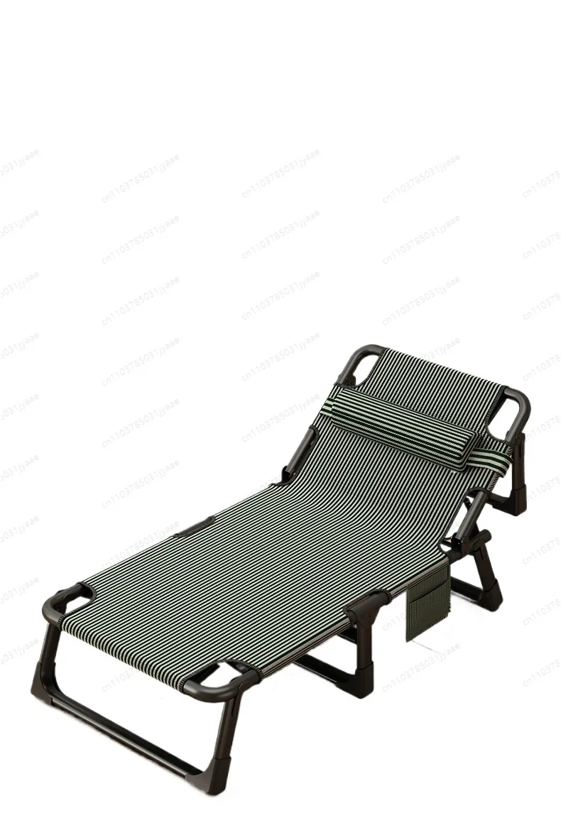 

Folding BED Single BEd Office Lunch Break Bed Portable Escort Recliner Outdoor Simple Camp bed Nap Artifact