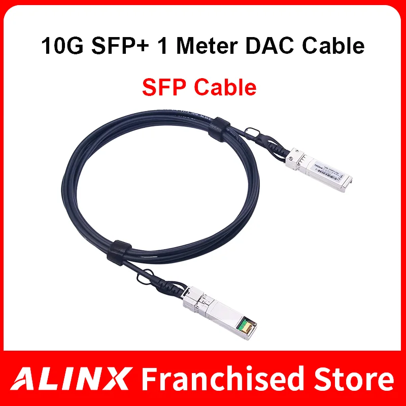 ALINX SFP Cable:10 Gigabit SFP+DAC High-Speed Copper Cable 1 Meter