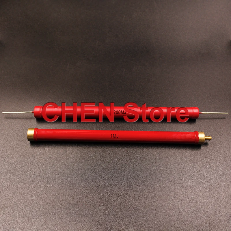 

2PCS RI80 11X147MM 100K 200K 1M 2M 5M 10M 15M 20M 25M 50M 100M 200M 500M 1G 2G 330M Red Robe high-voltage resistor Glass glaze