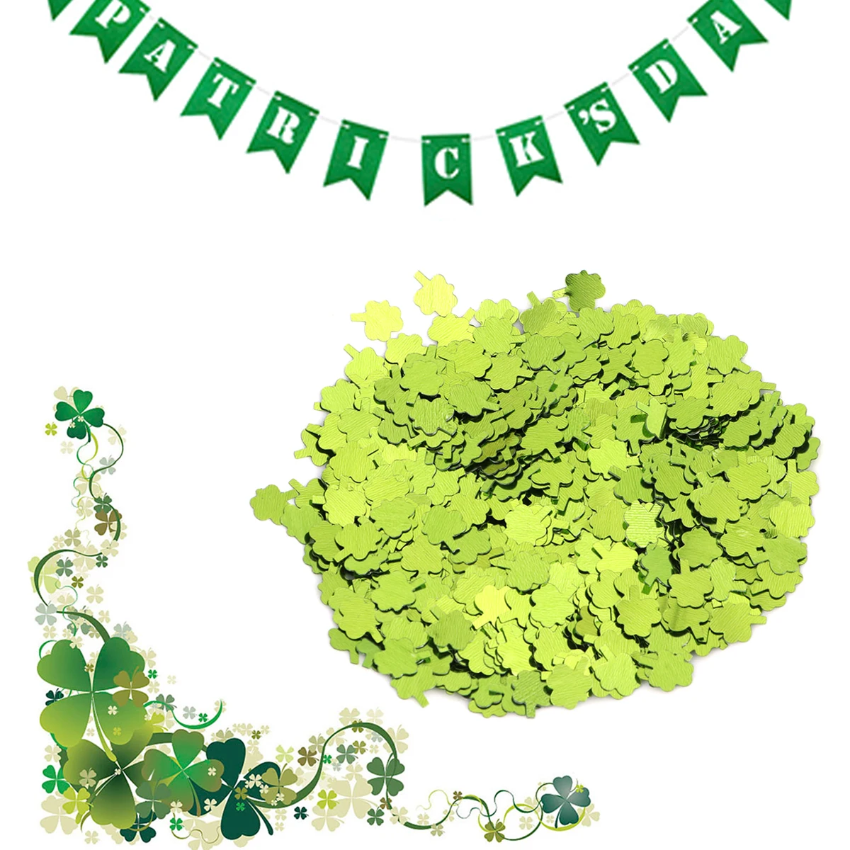

15 G Confetti Wedding Flash Patrick's Day Birthday Decoration Glitter