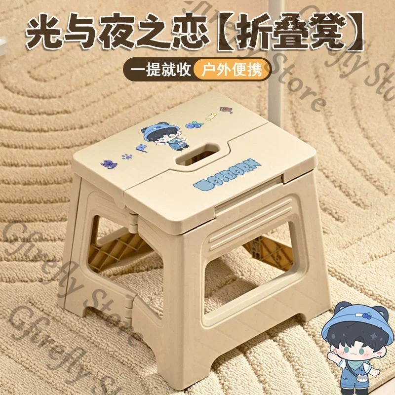 

Light and Night Folding Small Stool Cosplay Ornaments Hallowmas Osborn Outdoors Portable Low Retractable Bath Stools