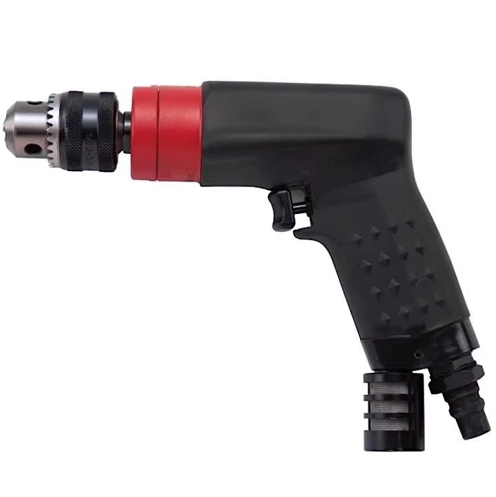 TY13317A Industrial Pneumatic Pistol Grip Drill 1.0 | 170 Rpm | 1/2" Chuck, New Design Perfect for Drilling Reaming Tapping