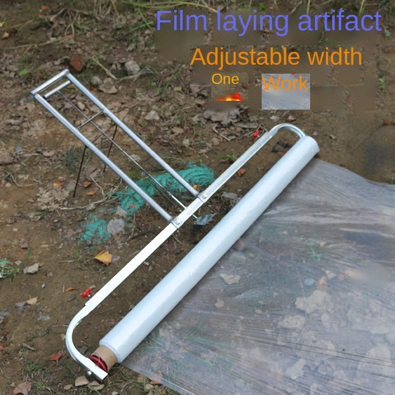 Imagem -03 - Filme Automático Agrícola Pequeno Que Pressiona e Que Cobre a Máquina Manual Multifuncional Que Espalha a Máquina