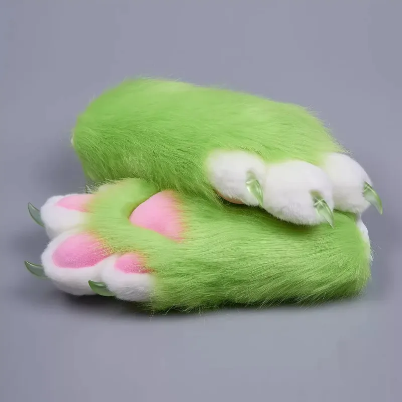 

Paw Fursuit Beast Outfit Can Be Worn with Japanese Feline Canine Claws