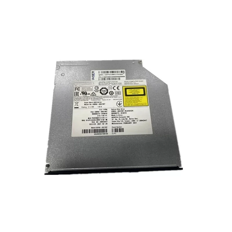 Replacement for SDRW‑08U1MT 9.5mm Slim Internal DVD‑RW Drive