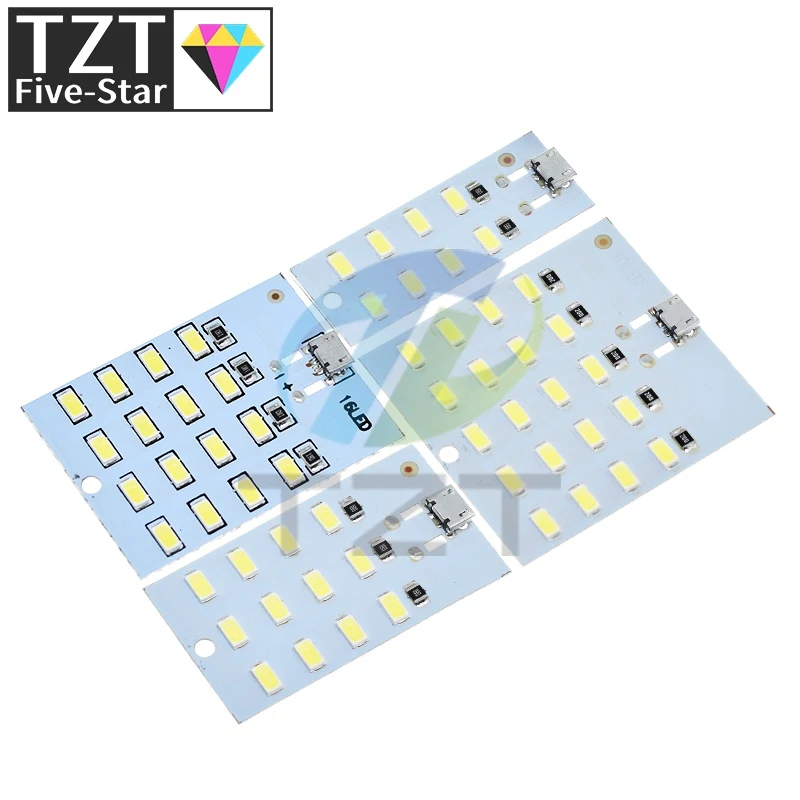 1 Stück hochwertiges 5730 SMD 5V 430mA~470mA weißes Micro-USB 5730 LED-Beleuchtungspanel USB-Mobillicht Notlicht Nachtlicht – Detail 9