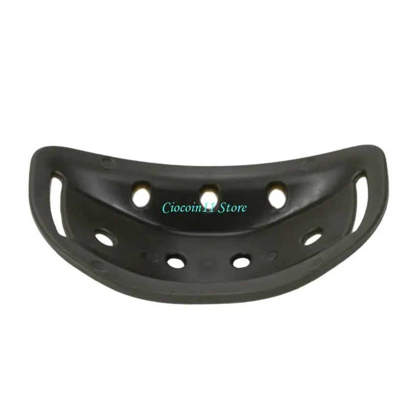 

Y1UB Soft Silicone Retro Helmets Chin Support with Thickened Design Easy to Attach Suitable for Riders Bikers Improved Safety