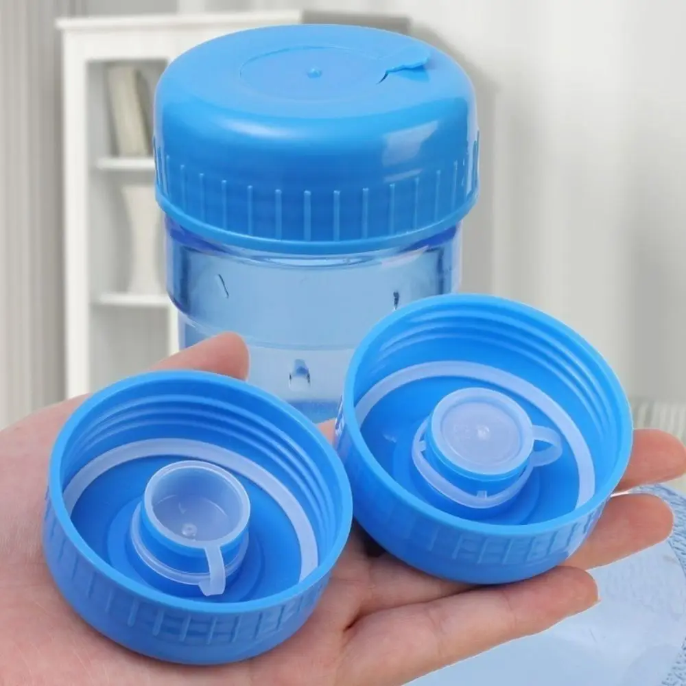 New Plastic Water Jug Cap Replacement Universal Water Bucket Llid Anti Splash Non-Spill Mineral Water Threaded Cap