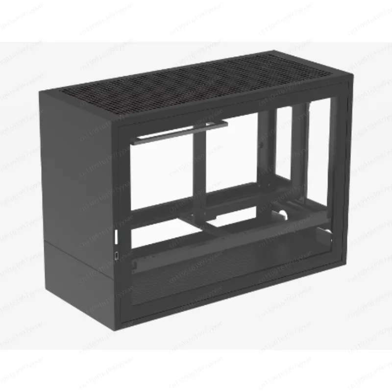 T1 Chassis 9-liter Aluminum Alloy CNC ITX A4 Back-to-back Air-cooled Chassis