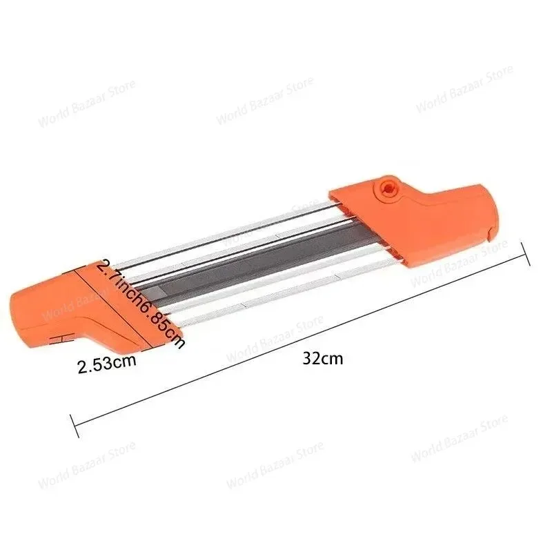 

2 In 1 Easy Mini File Chainsaw Chain Sharpener 4.0mm 4.8mm 5.5mm Saw Teeth Set Fast Sharpen Chainsaw Grinding Chain Reel