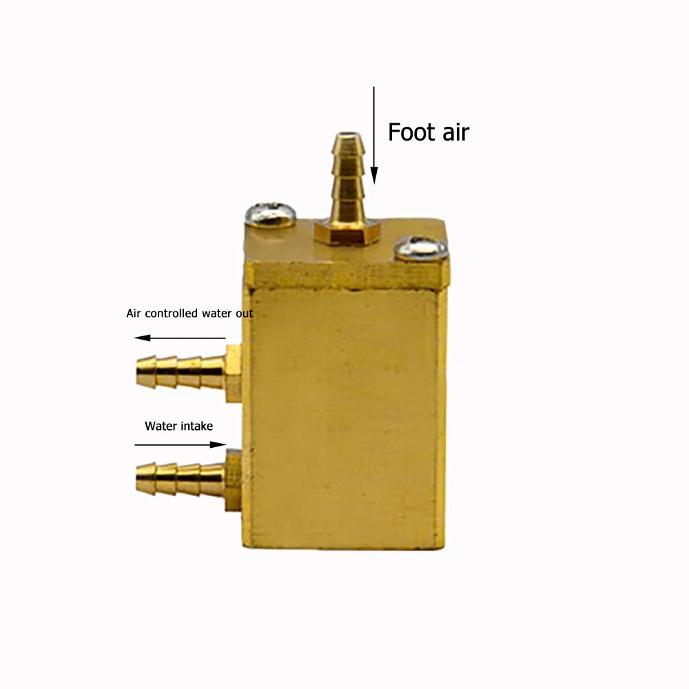 5Pcs Copper Dental 3-Way Water Pressure Regulator Valve Spare Parts for Dental Treatment Chair Unit Repair Maintenance