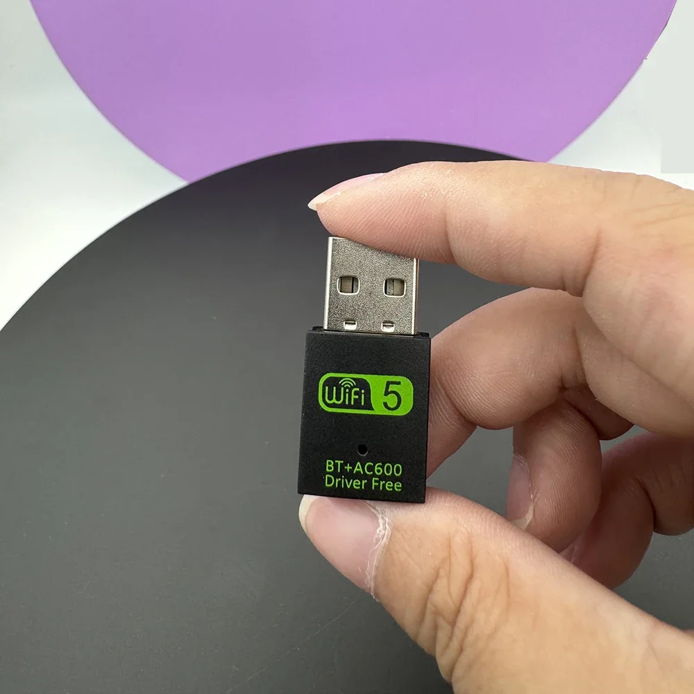 600 Мбит/с WIFI USB Bluetooth-совместимый адаптер Драйвер Бесплатный USB-ключ Двухдиапазонная сетевая карта