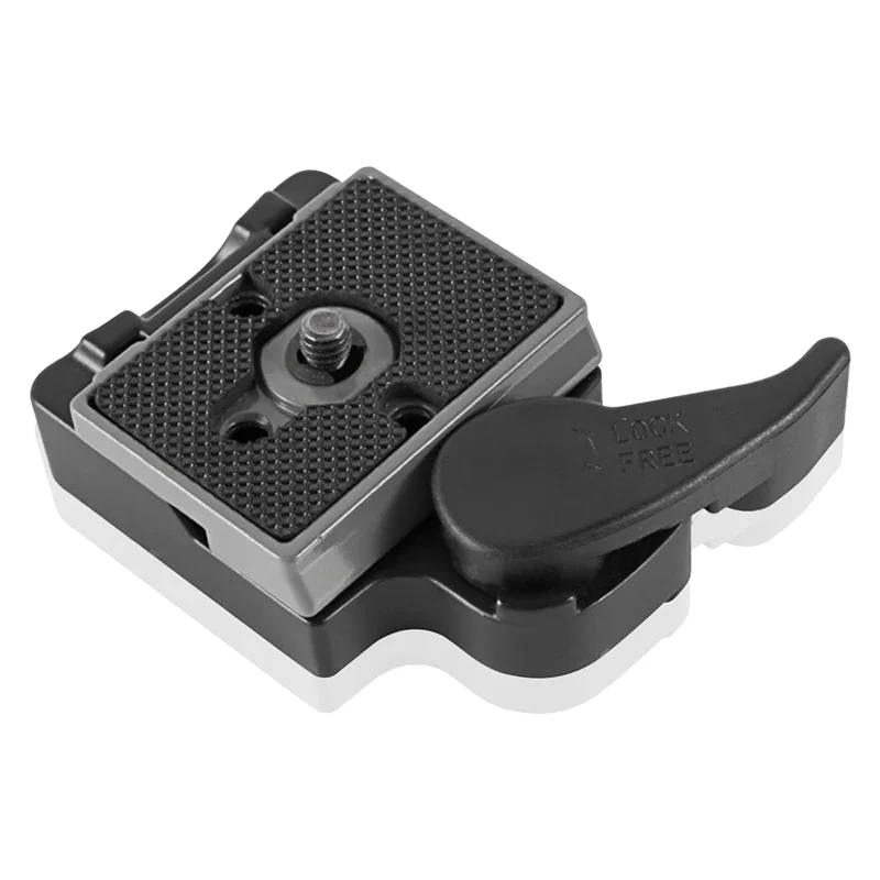 لوحة التغيير السريع للكاميرا مع برغي 1/4 بوصة لـ Manfrotto 200Pl-14 + مشبك لوحة سريع التغيير كاميرا كرة ثلاثية الرأس-PZZW