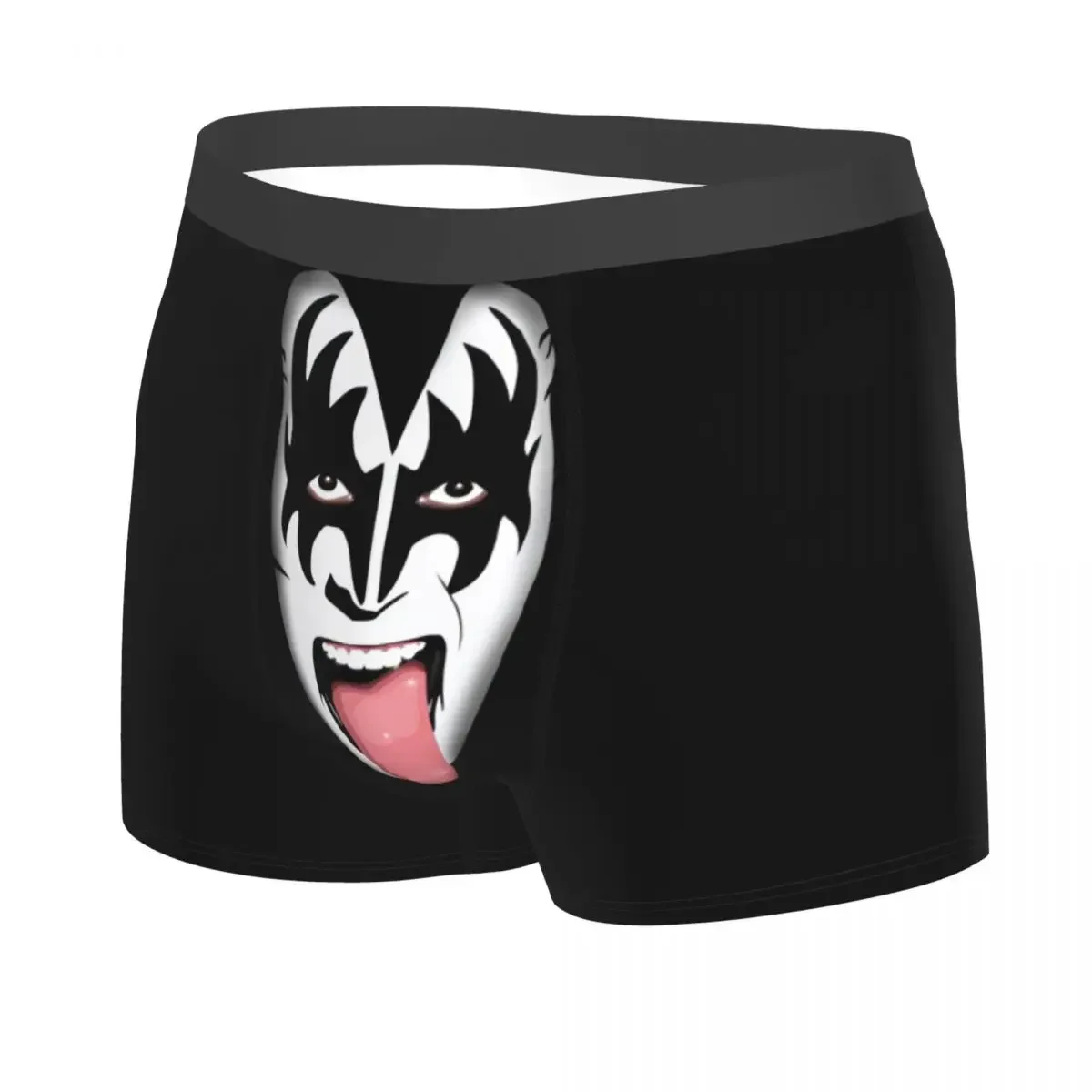 Cool The Demon Kiss Band Gene Simmons Boxers Shorts Panties Male Underpants Breathable Briefs Underwear