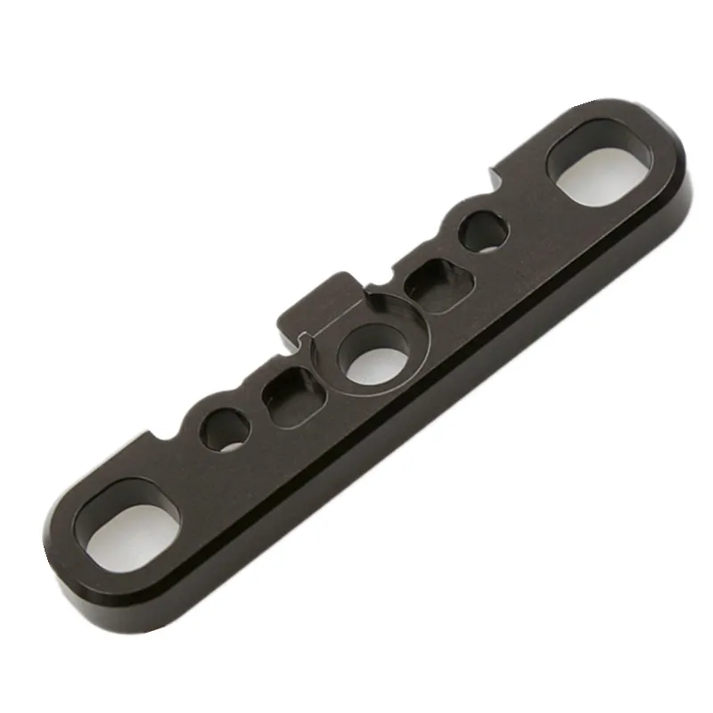 F / Gunmetal / MP10 Front Lower Suspension Arm Mount (FF) IF607 for Kyosho MP10 1/8 RC Car Upgrade Parts Spare Accessories