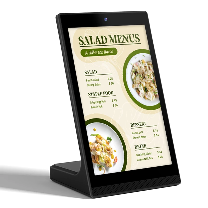 2025 New Arrival Tablet Stand RK3562 Quad Core Android 13/15/ Linux AIO Touch Screen Tablet Table Stand