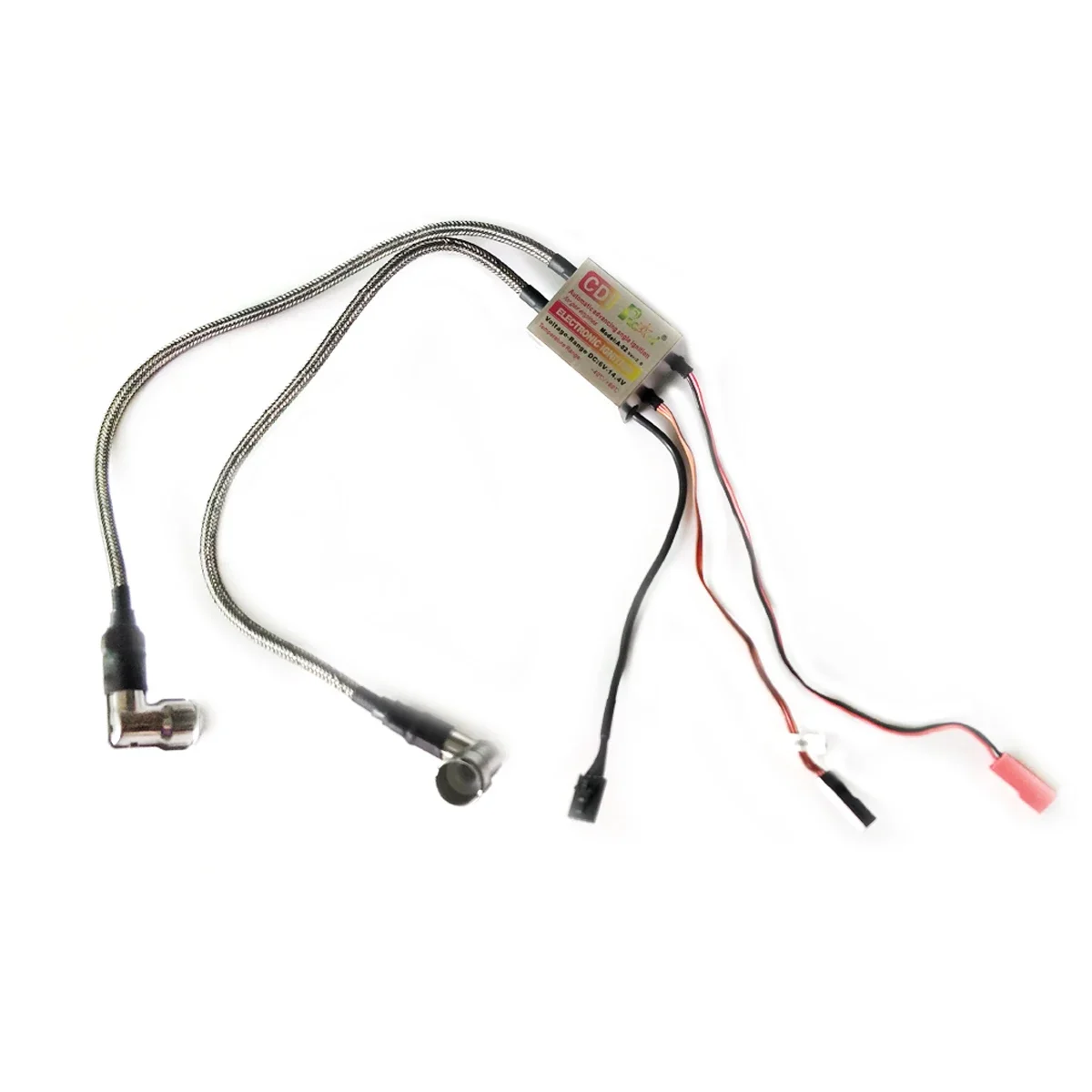 Rcexl CDI Twin Ignition CM6 90 grados 6V-12V ángulo de avance automático con kit de sensor para 2008 después del motor de 3W