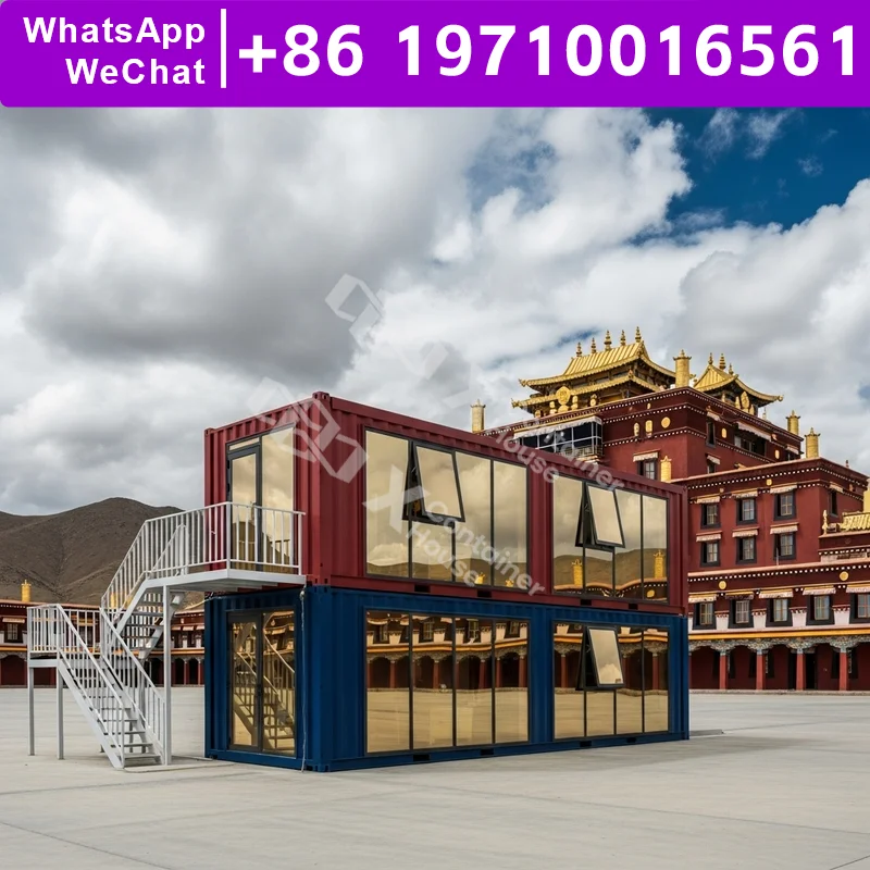 

Waterproof Flat Pack House Custom Modular Homes Energy Efficient Vacation Retreat Container Home Economic Tiny Homes Insulation