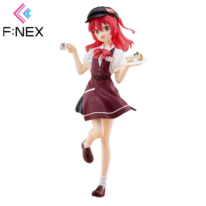 

Original F:NEX BOCCHI THE ROCK! Kita Ikuyo Coffee shop style ver. Anime Figure Genuine Collectible Model Statuette Ornament Gift