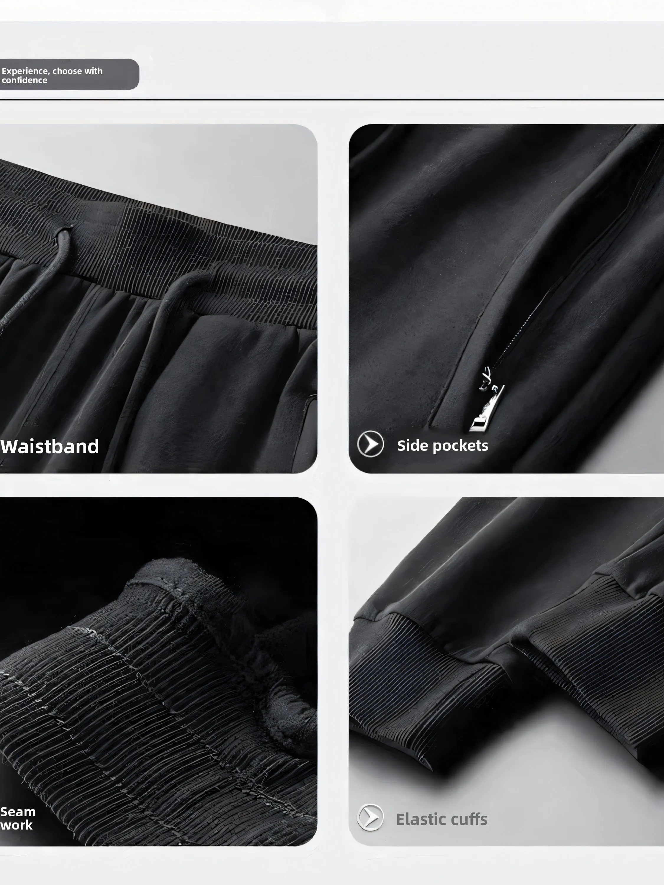 

Модные свободные мужские спортивные брюки из ледяного шелка с манжетами, повседневные длинные брюки, летние модные городские брюки с эластичной резинкой на талии