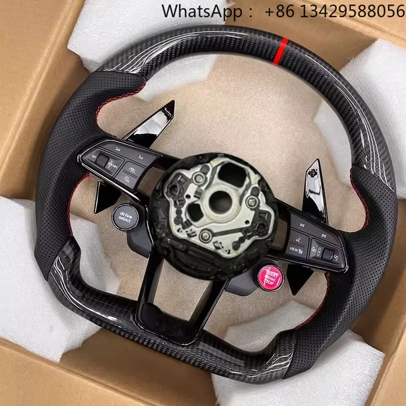 Carbon Fiber Steering Wheels for Volkswagen VW Golf 7 MK7 Golf7.5 ID5 ID6 ID7 GTI GTR Customized Steering Wheel Accessories