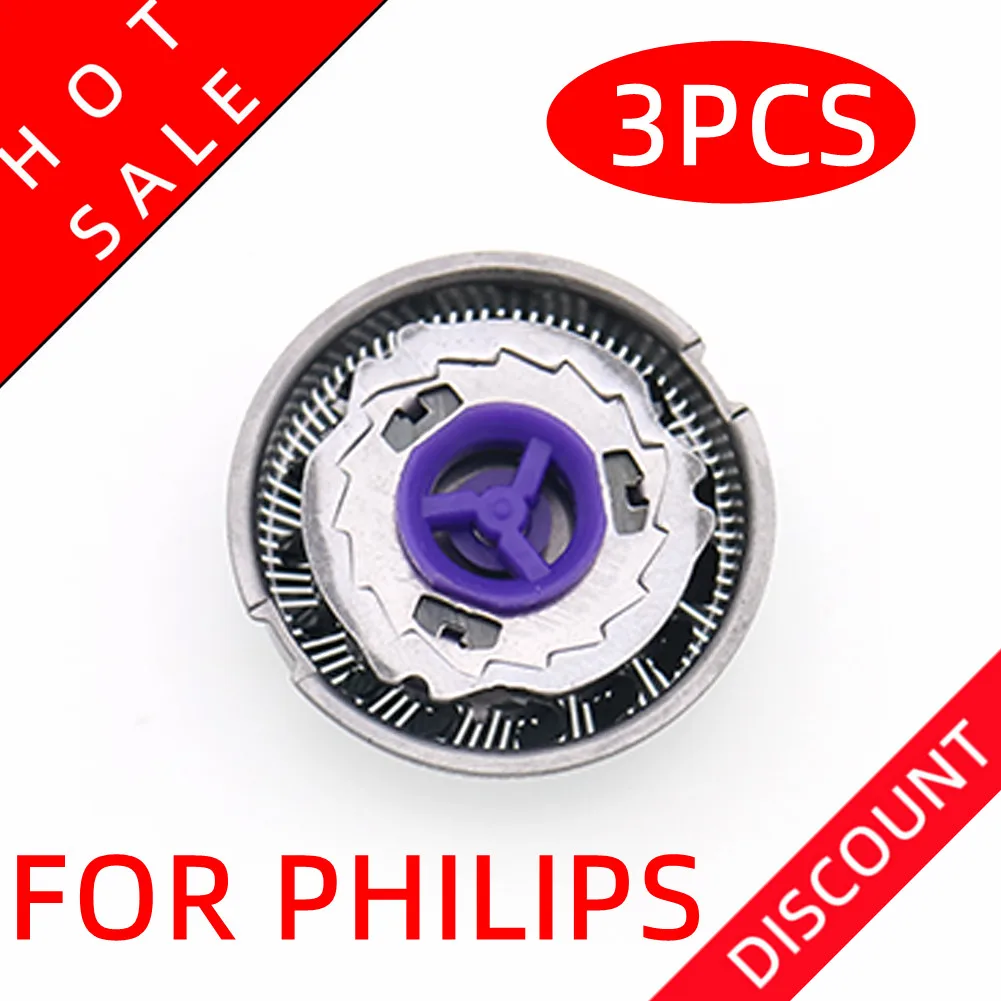 3 Cái/lốc Mới Thay Thế Đầu Cạo Râu Philips Norelco HQ HS HP Series HQ3 HQ4 HQ56 HQ55 HQ300 HQ6 HQ916 HQ6675 HQ6695 Dao Cạo