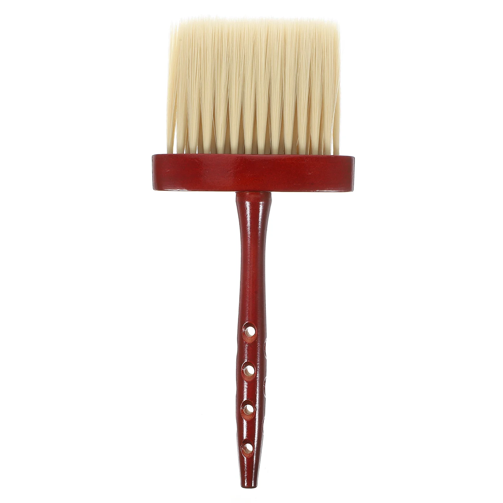 فرشاة تصفيف الشعر بمقبض خشبي، أداة صالون لتصفيفة الشعر العصرية، قص الشعر المكسور، هدية مثالية صغيرة محمولة