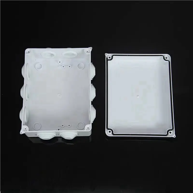 AA08-5X IP65 Waterproof Junction Box ABS Plastic Dustproof Universal Electrical Enclosure Outdoor & Indoor Project Box