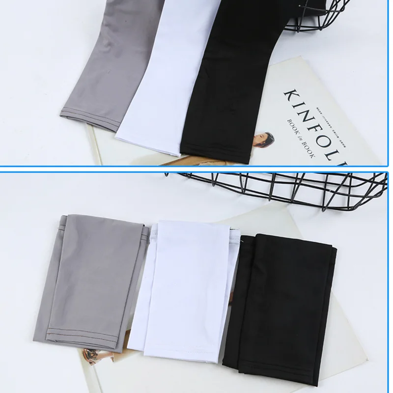Summer Sports Arm Sleeves Cooling Sun Protection Outdoor Arm Sleeves Fashion Anti UV Sunshade Cycling Driving Arm Covers image 3