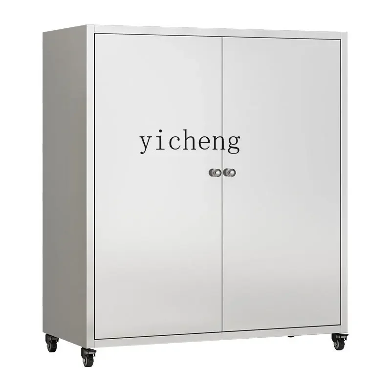 

Stainless Steel Kitchen Cupboard Household Multifunctional Cabinet Side Cabinet Locker