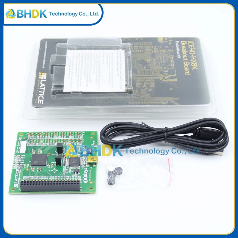 FOR Lattice ICE40HX8K-B-EVN Board iCE40HX-8K FPGA 7680 Logic Cells FTDI 2232H SPI Flash 12MHz