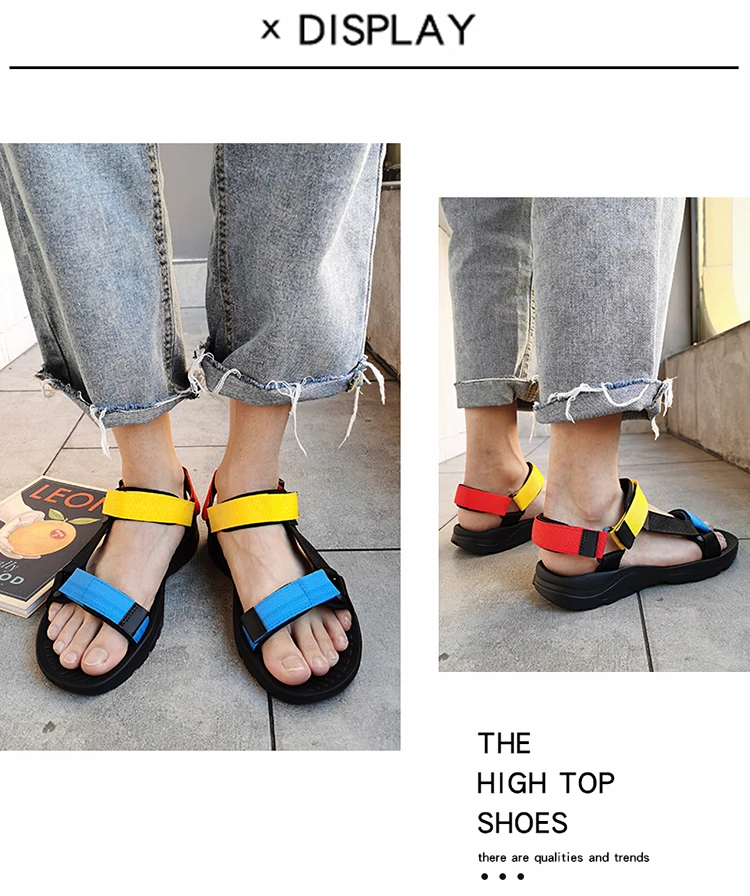 Neue Herren-Wandersandalen, rutschfeste, bequeme Sommer-Strandschuhe, leichte, atmungsaktive Outdoor-Reise- und Trekking-Sandalen – Detail 9