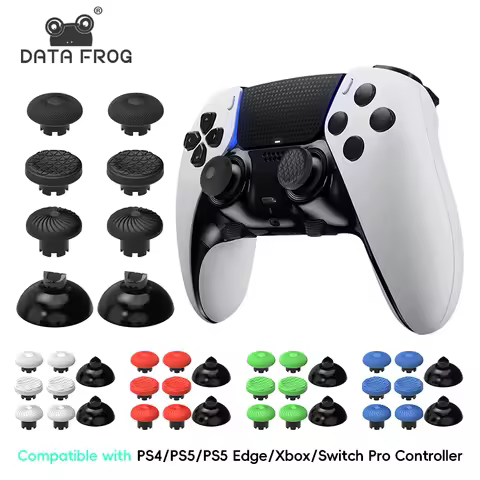 DATA FROG For PS4 PS5 Edge Elite Game Controller Handle High and Low Rocker Cap For Xbox controller Replace Accessories
