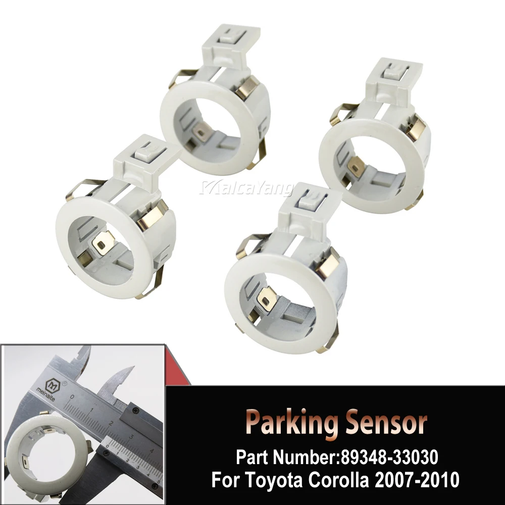 4 Pcs/lot Parking Sensor Bracket Rear Center Bumper Park Sensor Retainer 89348-33030 89348-06010 For TOYOTA Tundra 2007-2013