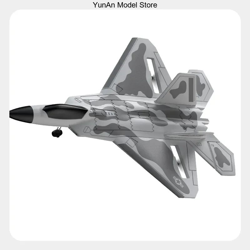 BM31 4CH Dual Brushless RC Glider Fixed-Wing EPP Foam Fighter Jet Model with 6-Axis Gyro Stabilization & LED RTF