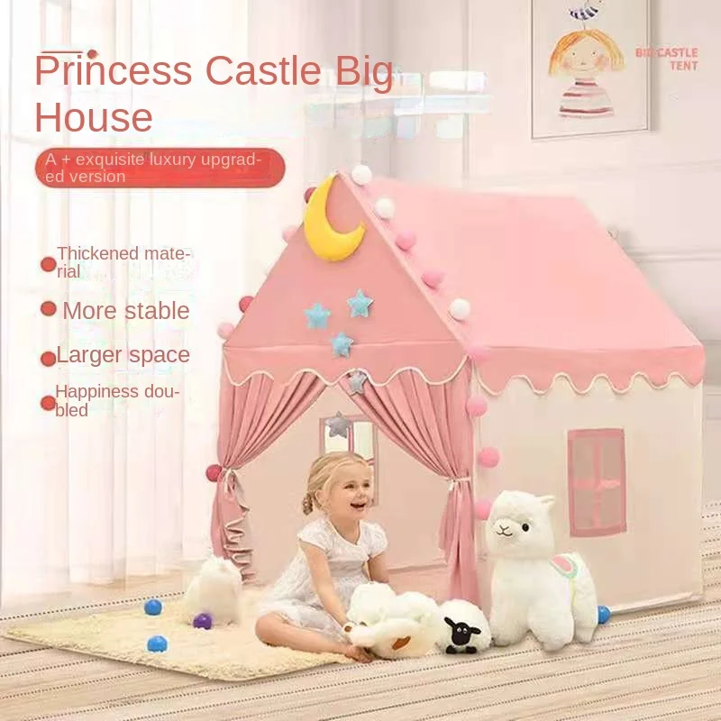 Children\'s Tent Indoor Entertainment Game House Small House Dream Castle Princess House Sleep Family Toys  Birthday Gift