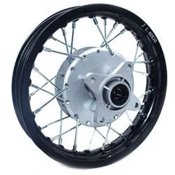 Rear 10 inch 28holes Aluminum Alloy  Wheel Rims Drum Brake  hub for dirt bike pit bike  CRF Kayo BSE Apollo