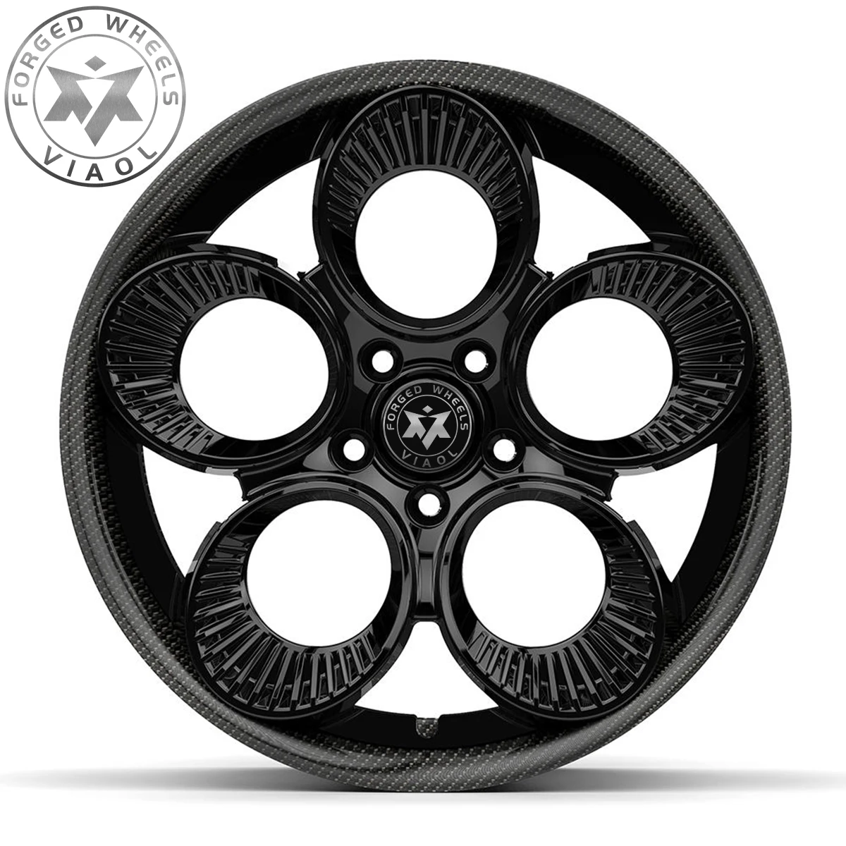 Viaol Custom 6061-T6 Aluminum Alloy 18 19 20 21 22 Inch Forged Wheels for Alfa Romeo High Strength New Condition MOQ 4 Pieces