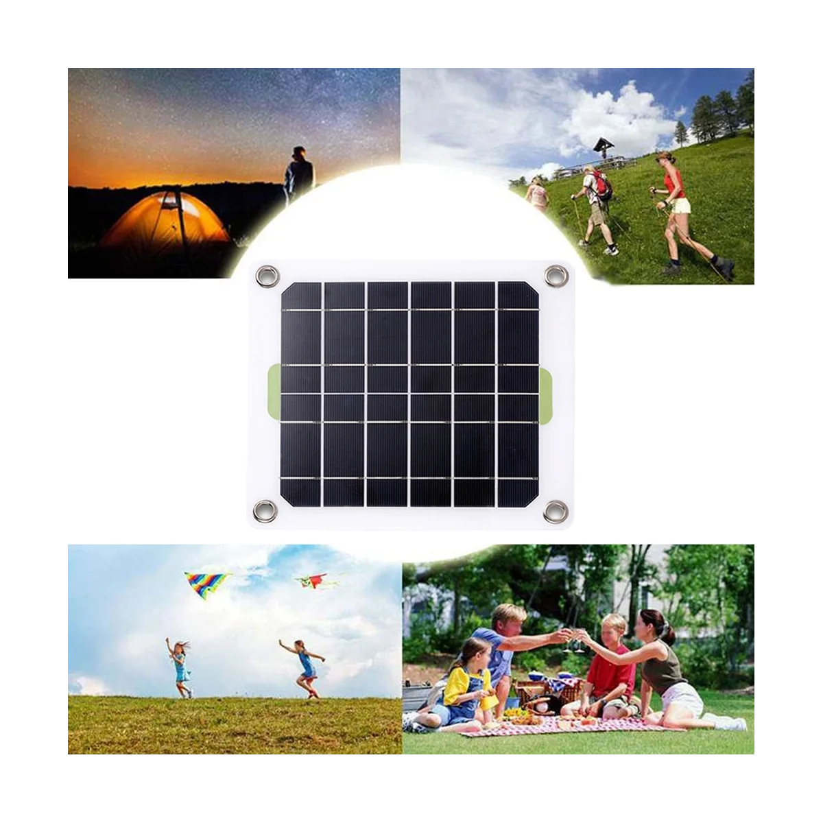 10W USB Monocrystalline Silicon Solar Car Exhaust Fan Ventilation Chicken Cage Dog House Storage Room Toilet Exhaust Fan