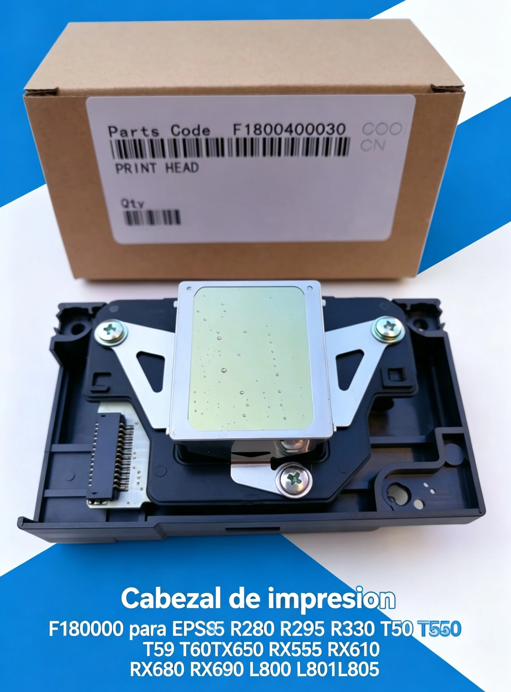 F180000 L805 Type Print Head Is a New Type Print Head for UV DTF Models of L800, L850 and T50 R330 Printers.